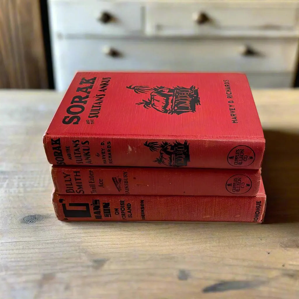 1930s Adventure Novels - Set of 3