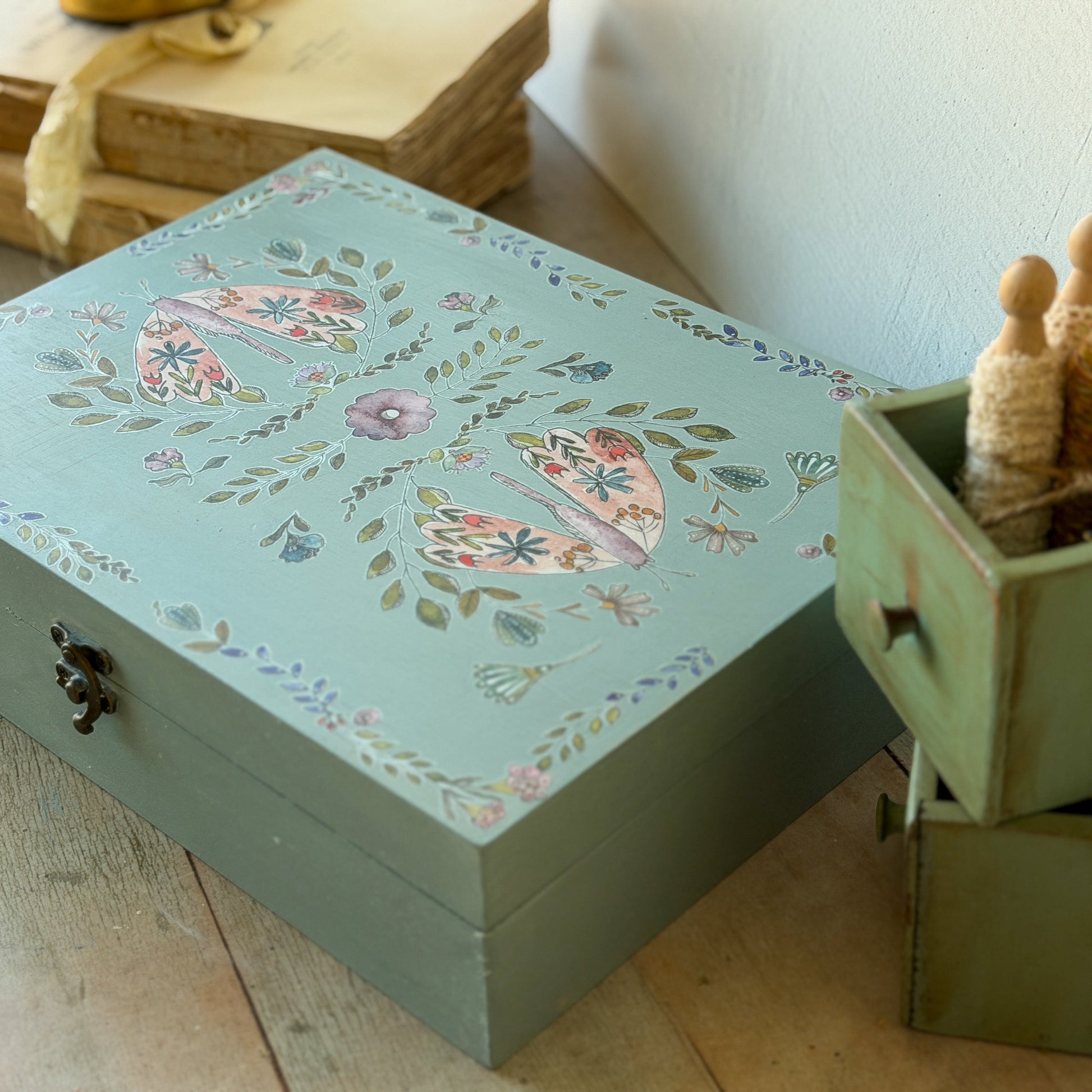 IOD Fern Fables Decor Transfer by Iron Orchid Designs - Summer 2026