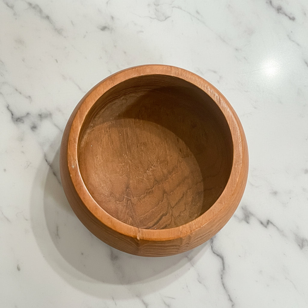 1960s Kalmar Teak Wood Bowl