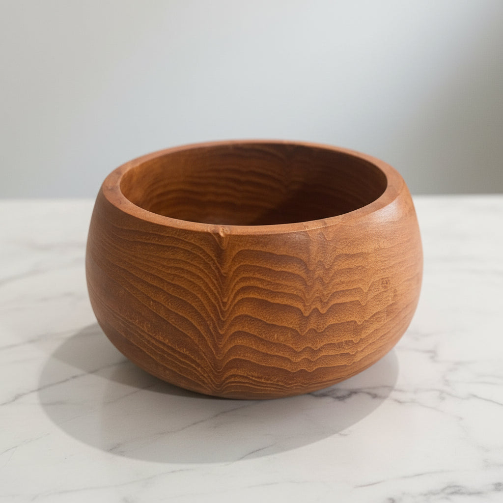 1960s Kalmar Teak Wood Bowl