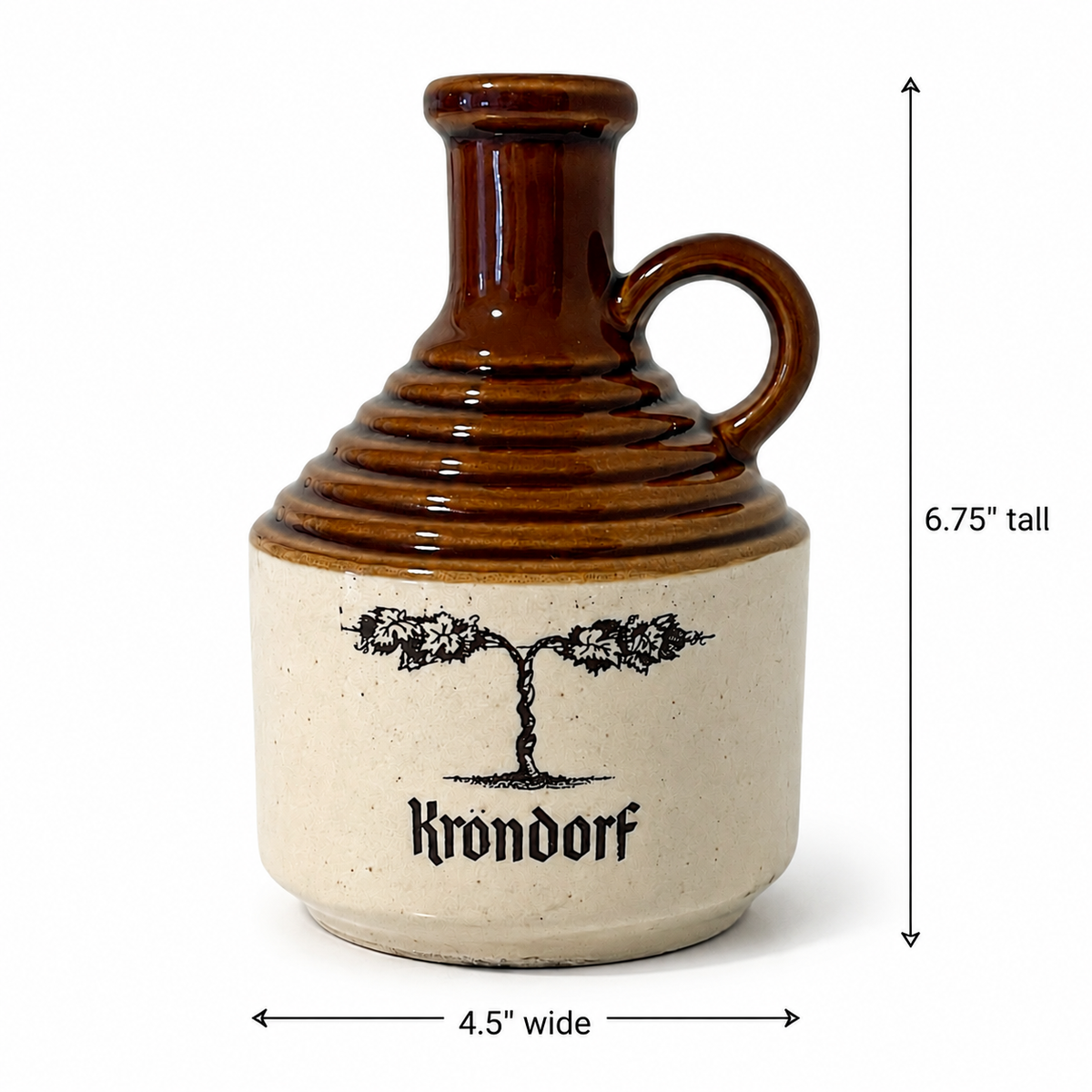 Vintage Krondorf Old Tawny Port Jug F/561 Australian Stoneware