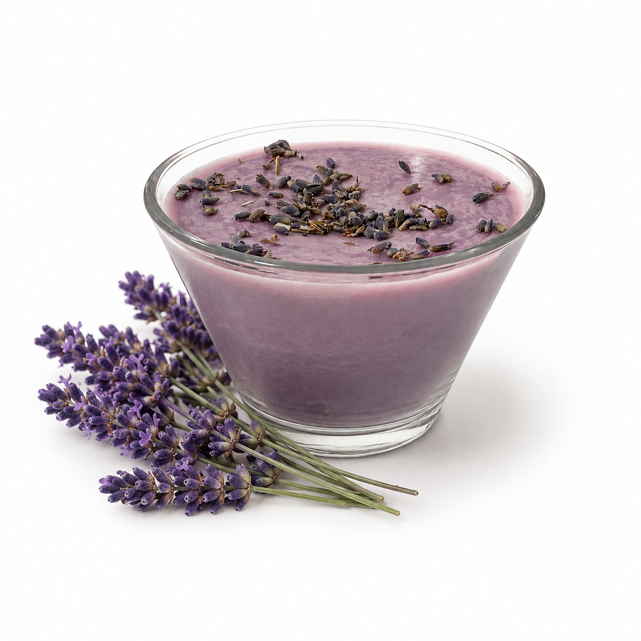 French Lavender Wickless Candle - 100% Soy Wax Made in Oregon