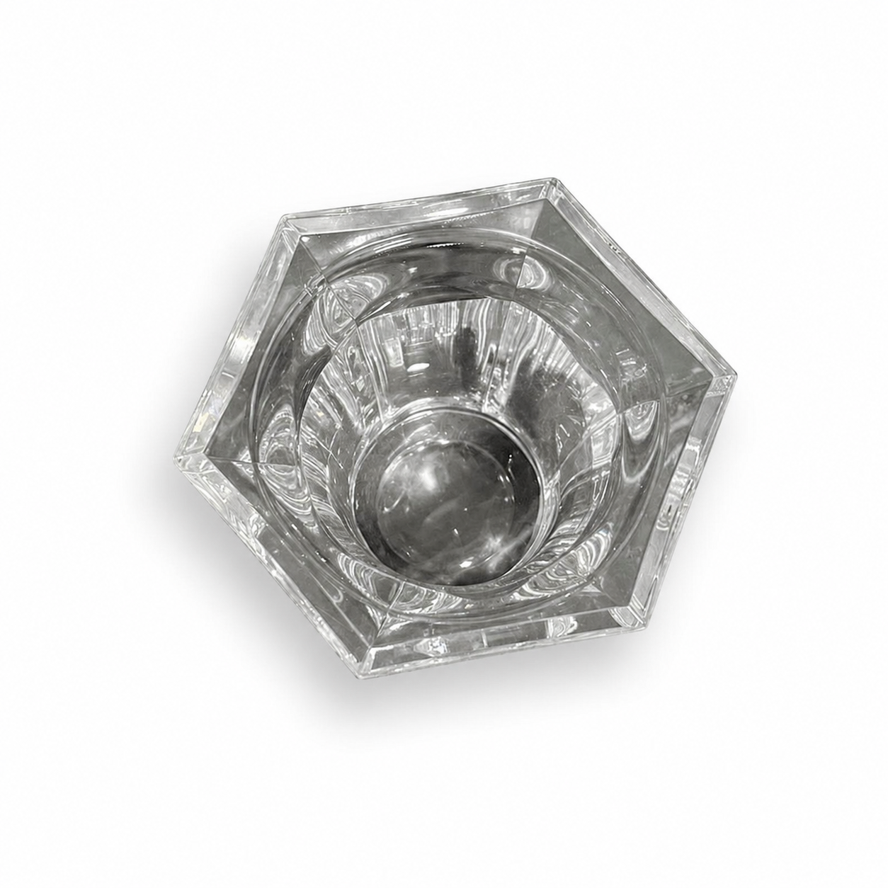 24% Lead Crystal Votive Candle Holder - 3 inches tall x 4 inches wide
