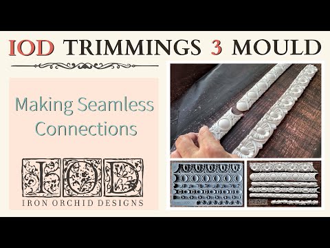 IOD Trimmings 3 Decor Mould - Iron Orchid Designs