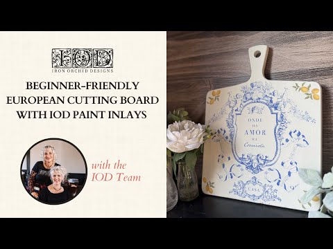 IOD Portofino Paint Inlay - Iron Orchid Designs