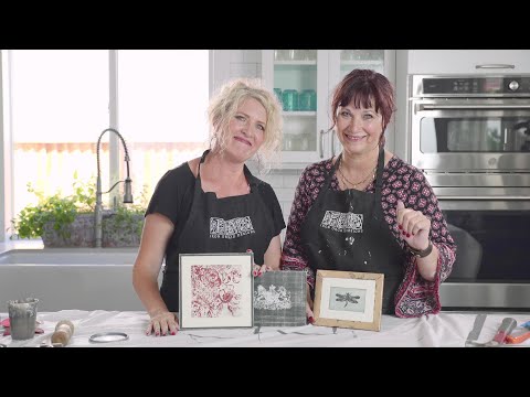 IOD Rose Toile Decor Stamp - Iron Orchid Designs