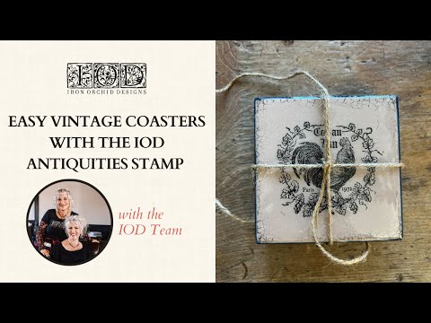 IOD Antiquities Decor Stamp - Iron Orchid Designs