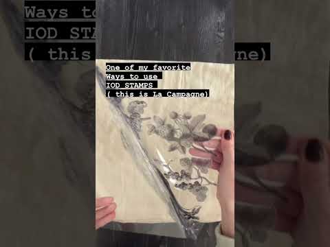 IOD La Campagne Decor Stamp - Iron Orchid Designs