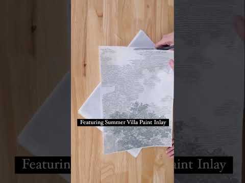 IOD Summer Villa Paint Inlay - Iron Orchid Designs