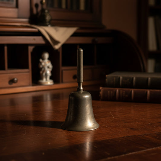 Vintage Silverplate Desk Bell