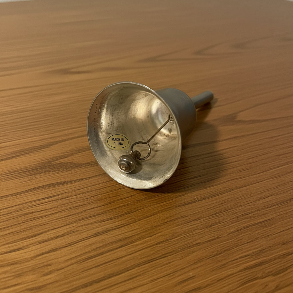 Vintage Silverplate Desk Bell