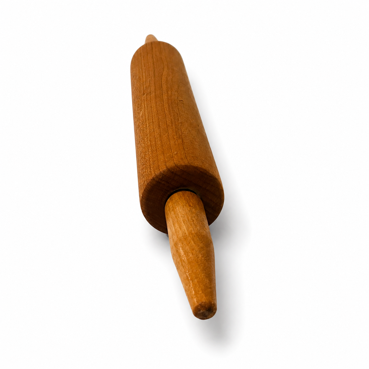 Vintage Wood Rolling Pin 19” - Rustic Farmhouse Kitchen Baking Tool