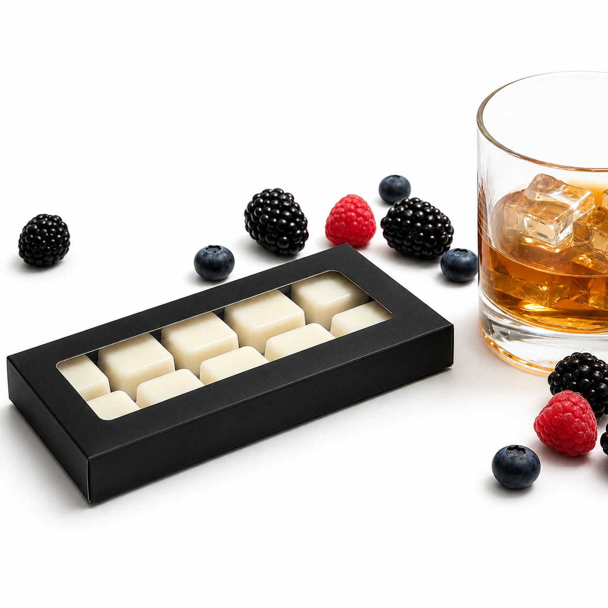 Wildberry Bourbon Soy Wax Melts - Luxury Handcrafted Fragrance