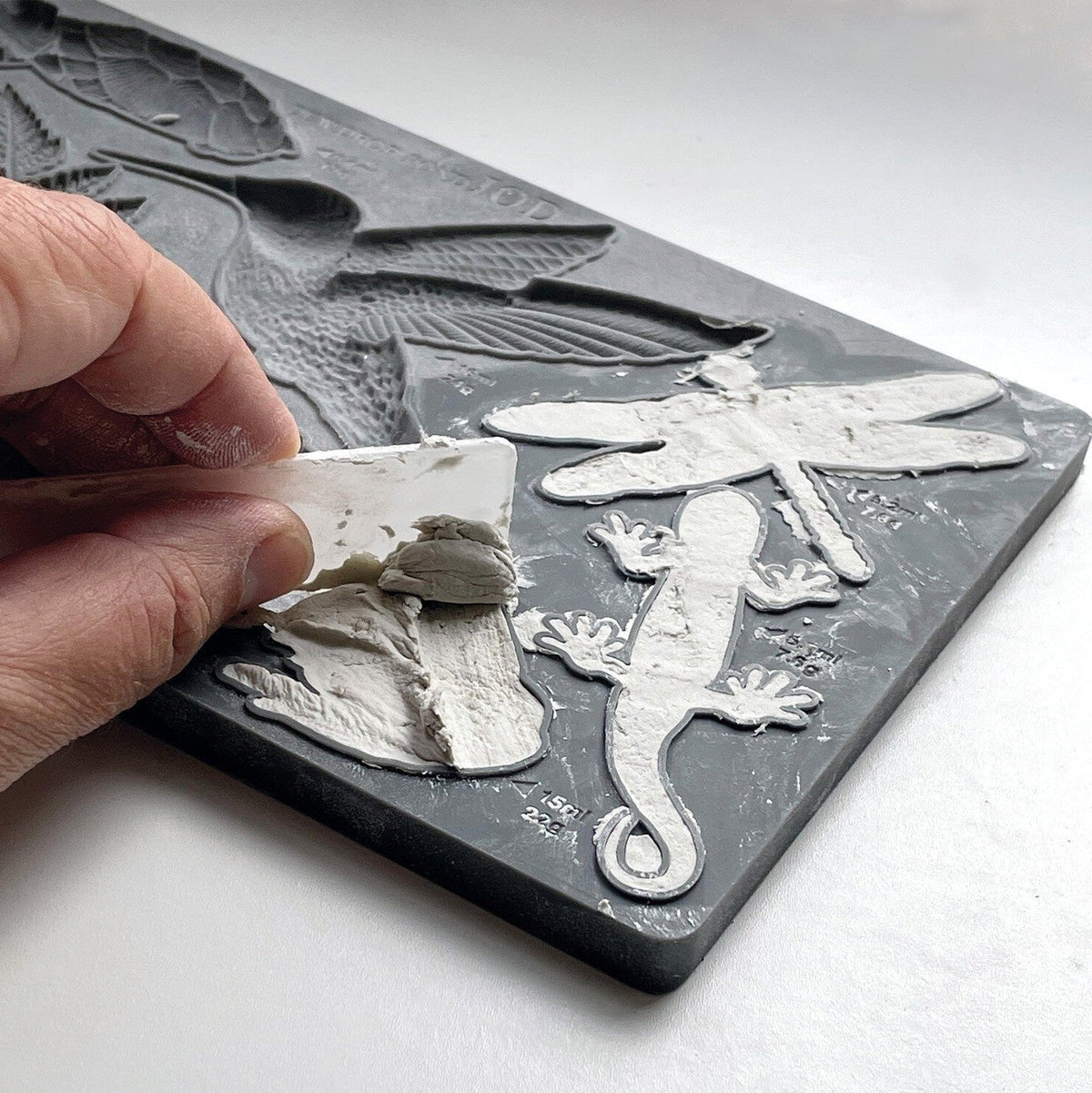 IOD Dewdrop Pond Decor Mould by Iron Orchid Designs - 6x10 Silicone