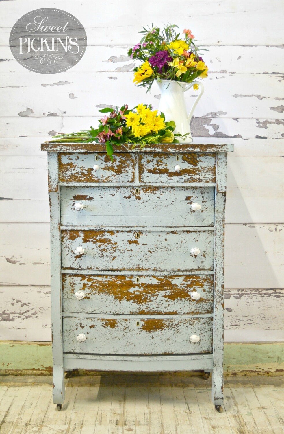 Sweet Pickins Bluebird Milk Paint - Food Safe, Non-Toxic & VOC Free
