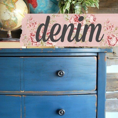 Sweet Pickins Denim Milk Paint - Food Safe, Non-Toxic & VOC Free