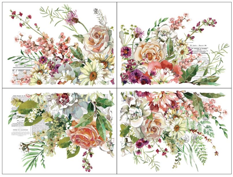 IOD Elysium Decor Transfer - Iron Orchid Designs