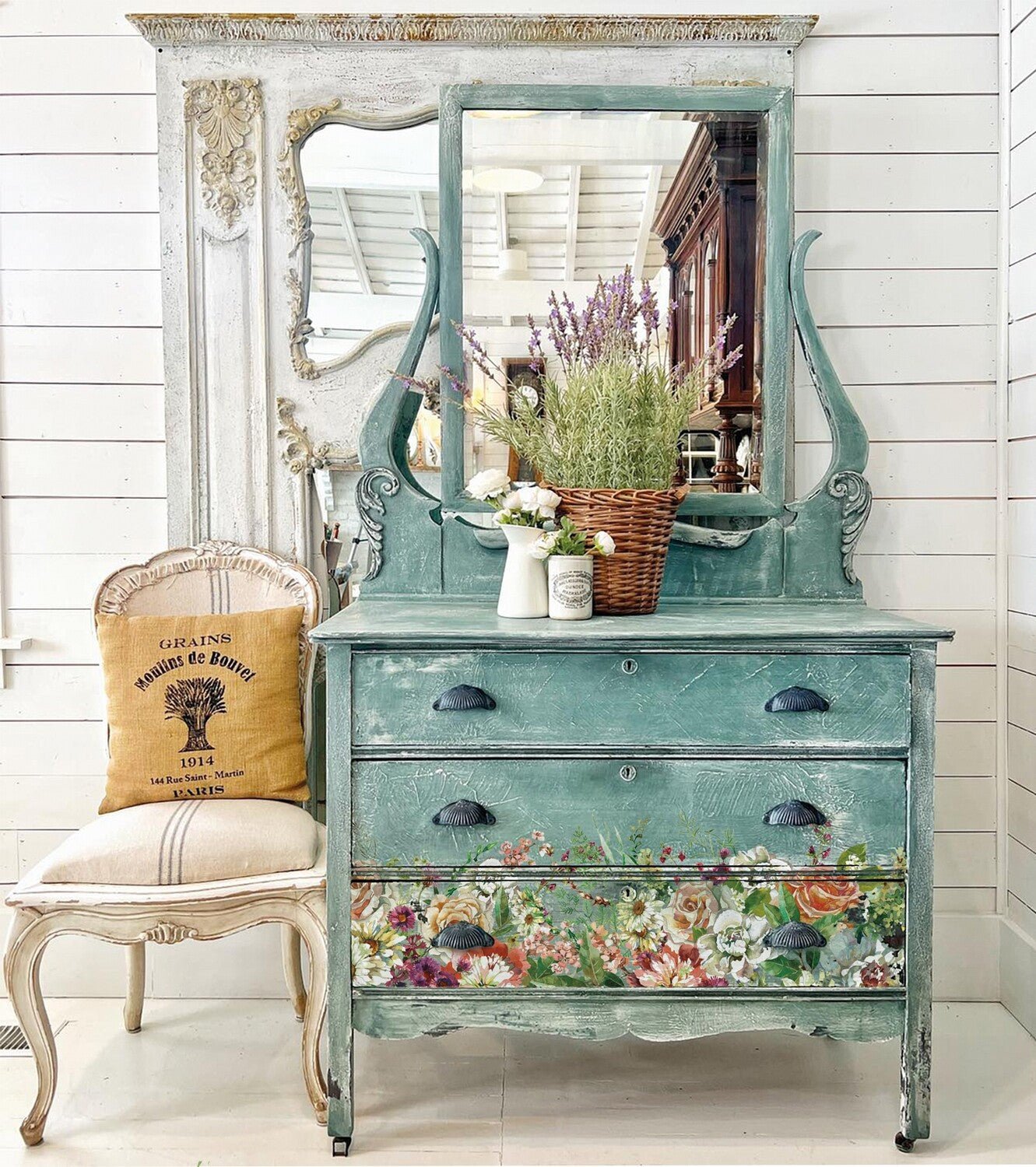 IOD Elysium Decor Transfer - Iron Orchid Designs