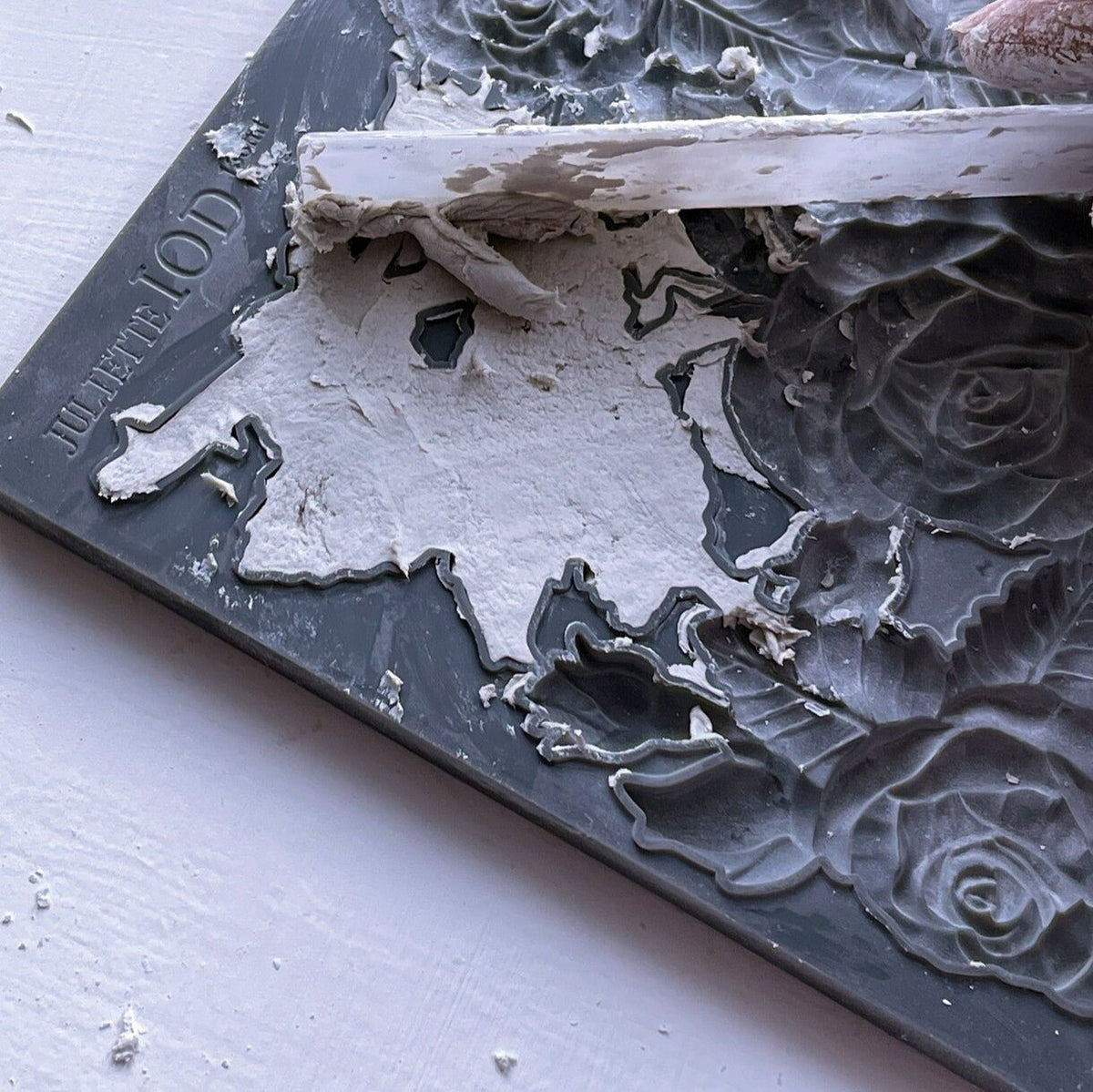 IOD Juliette Decor Mould by Iron Orchid Designs - 6x10 Silicone