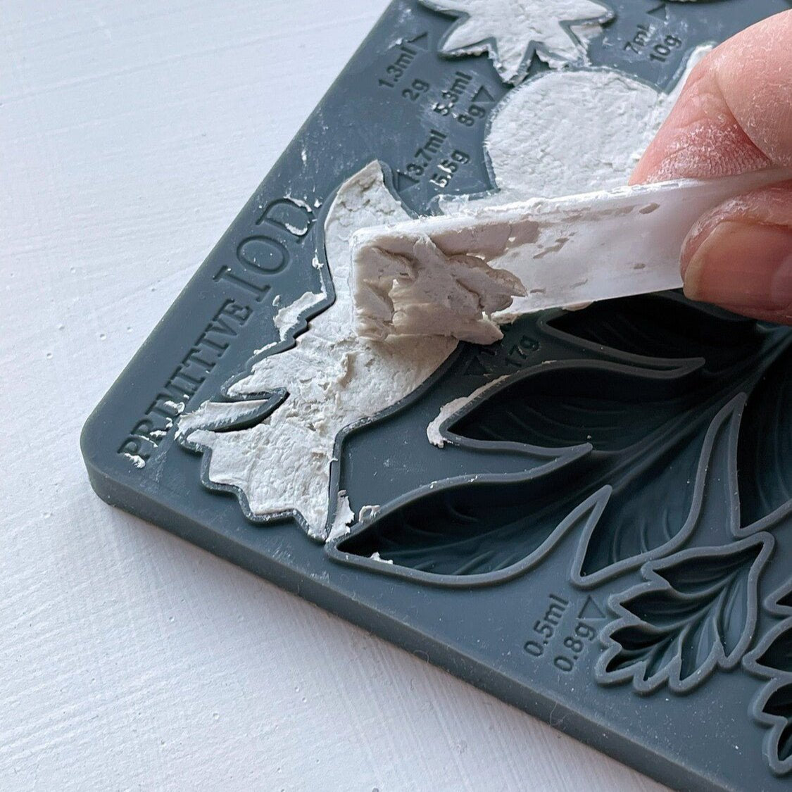 IOD Primitive Decor Mould by Iron Orchid Designs - 6x10 Silicone