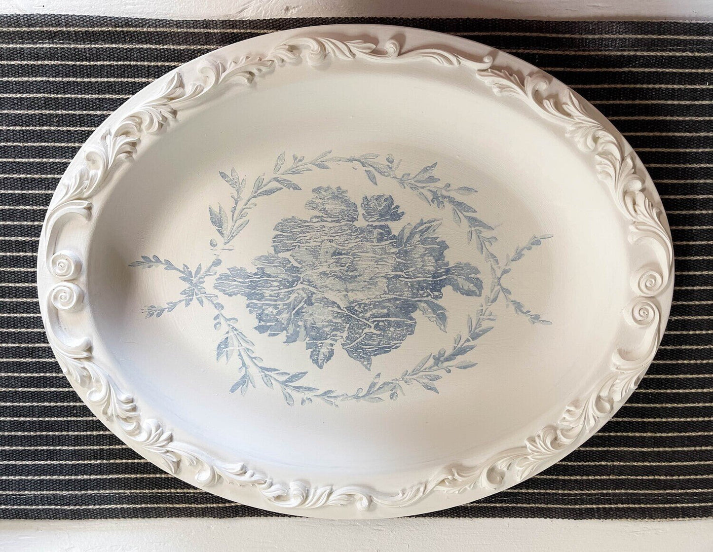 IOD TROMPE L’OEIL BLEU PAINT INLAY by Iron Orchid Designs-Iron Orchid Designs-Paint Inlay-Stockton Farm