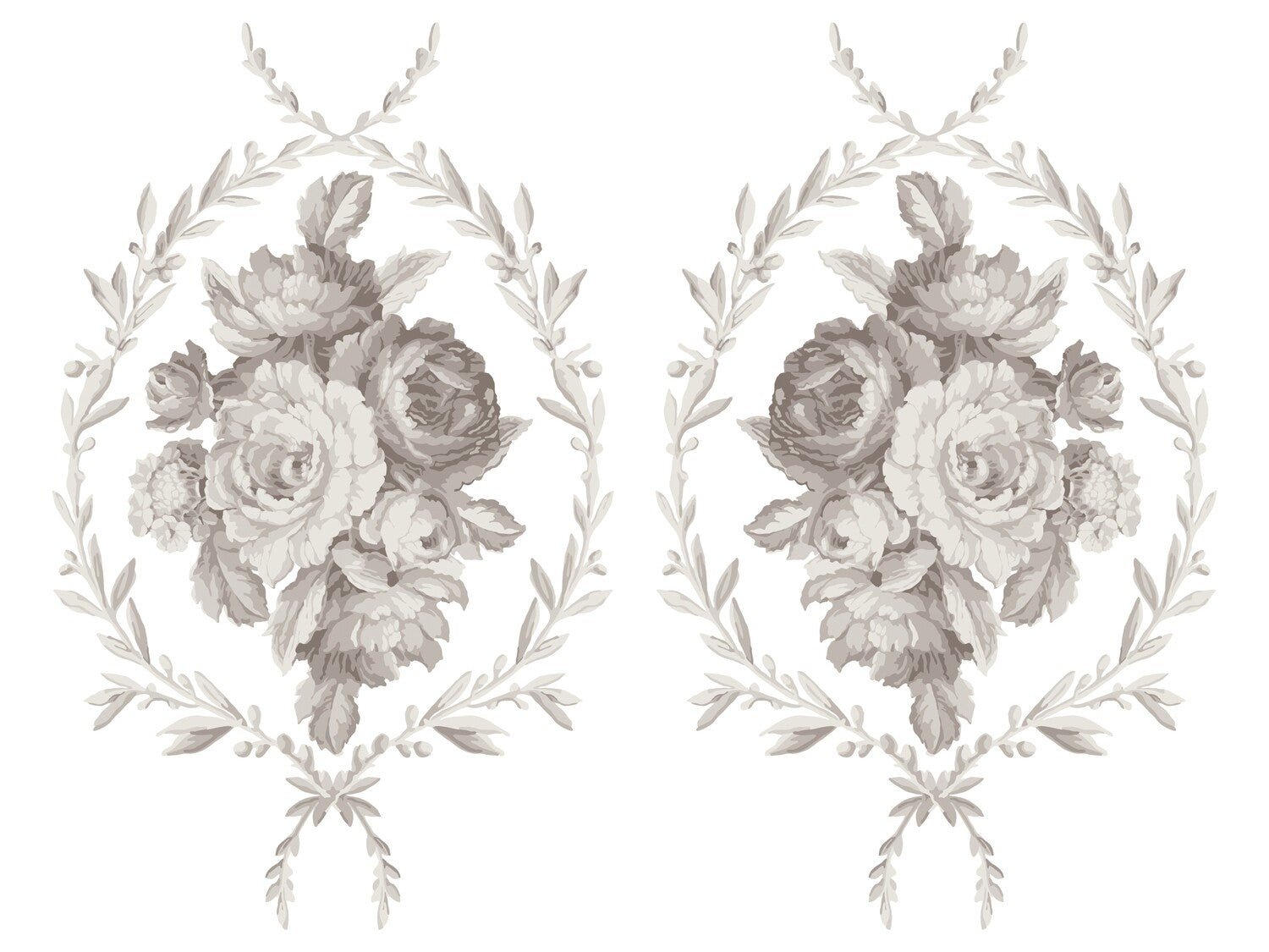 IOD TROMPE L’OEIL LAUREL PAINT INLAY by Iron Orchid Designs-Iron Orchid Designs-Paint Inlay-Stockton Farm