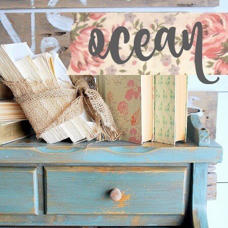 Sweet Pickins Ocean Milk Paint - Food Safe, Non-Toxic & VOC Free