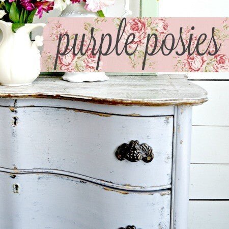 Sweet Pickins Purple Posies Milk Paint - Food Safe & VOC Free
