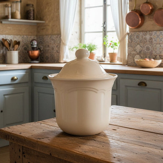 Stoneware 2.5 Quart Canister by Pfalzgraff-Pfalzgraff-Kitchen Canister-Stockton Farm