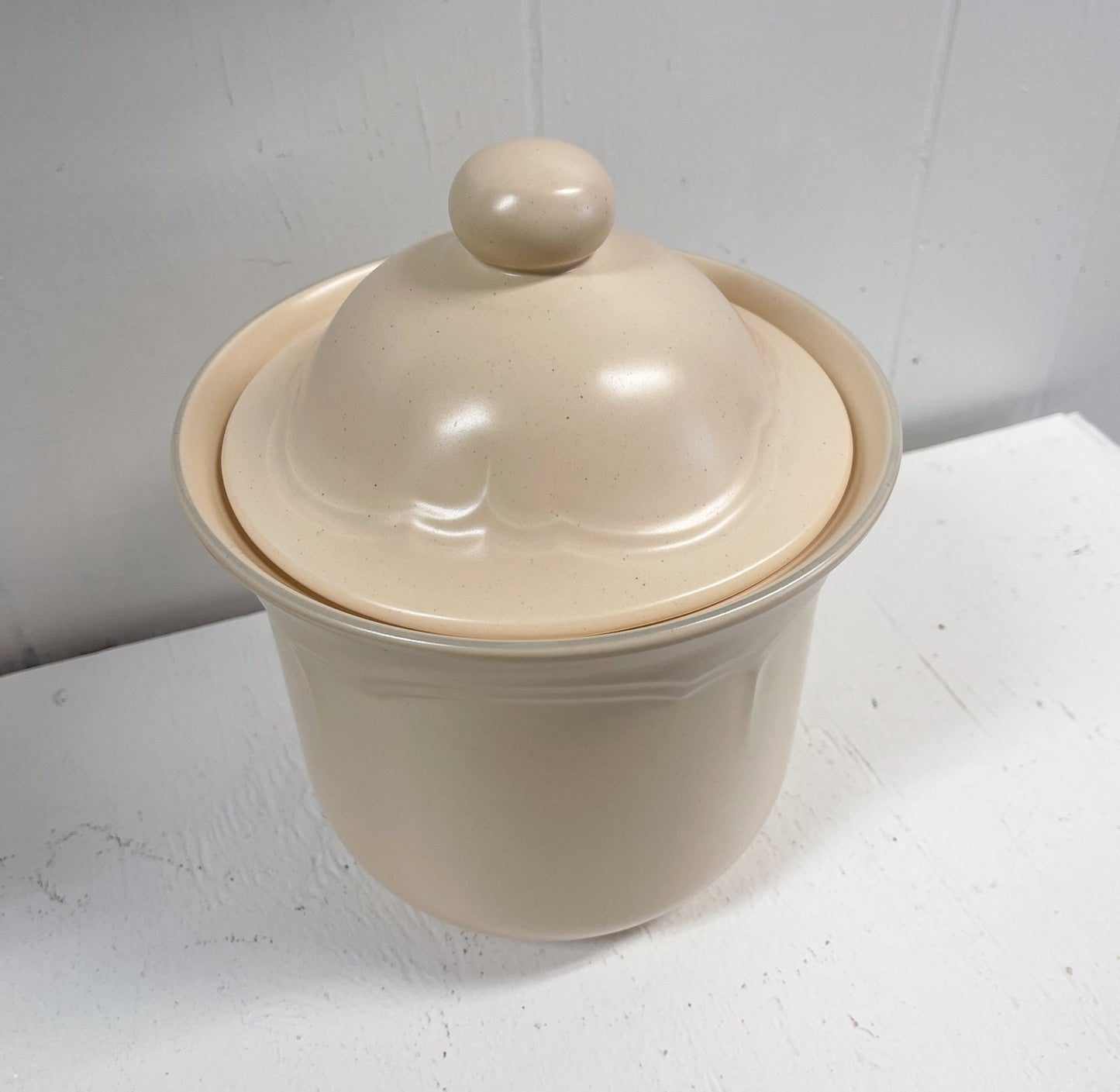 Stoneware 2.5 Quart Canister by Pfalzgraff-Pfalzgraff-Kitchen Canister-Stockton Farm