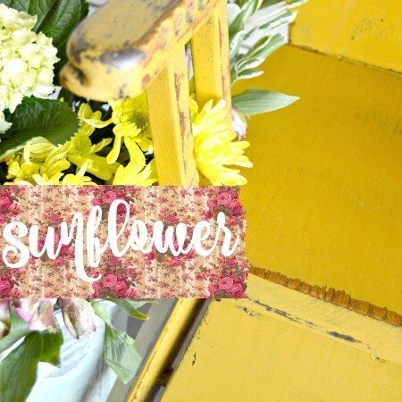 Sweet Pickins Sunflower Milk Paint - Food Safe, Non-Toxic & VOC Free