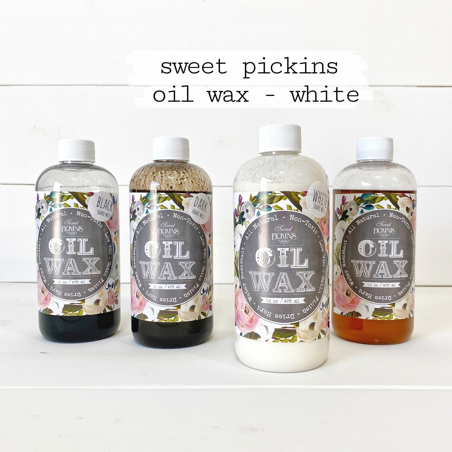 Sweet Pickins White Oil Wax - Furniture Finish & Protective Sealer